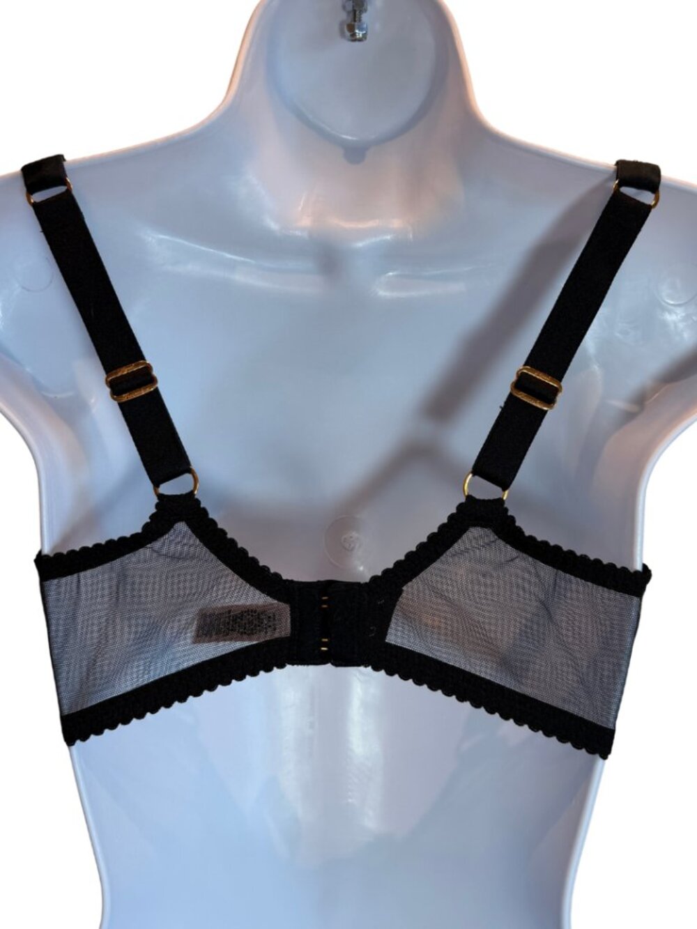 Agent Provocateur Black Lace Underwire Bra 34D